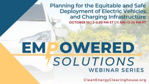 IREC webinar: Planning for the equitable and safe deployment of electric vehicles and charging infrastructure 2